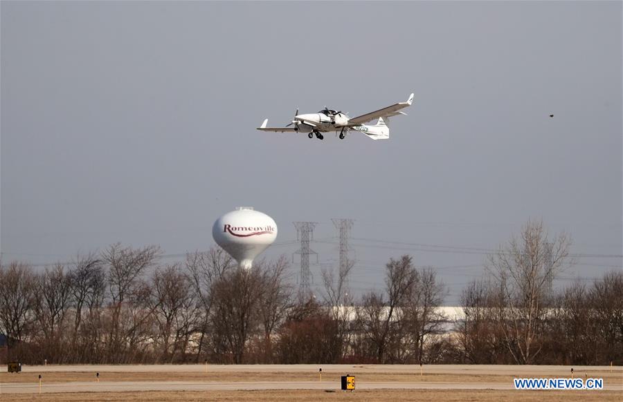 U.S.-CHICAGO-CHINESE MAN-AROUND-THE-WORLD FLIGHT