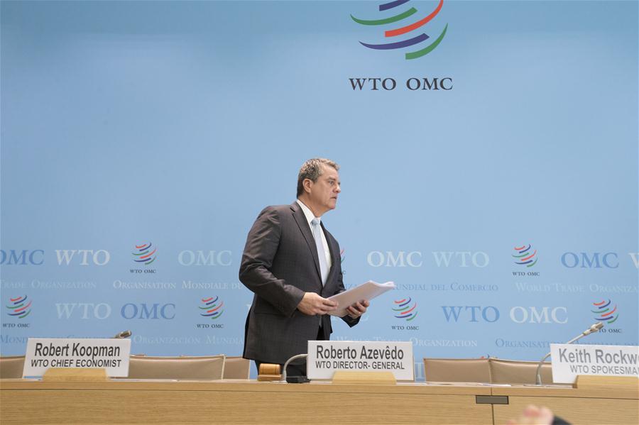 SWITZERLAND-GENEVA-WTO-GLOBAL TRADE-FORECAST