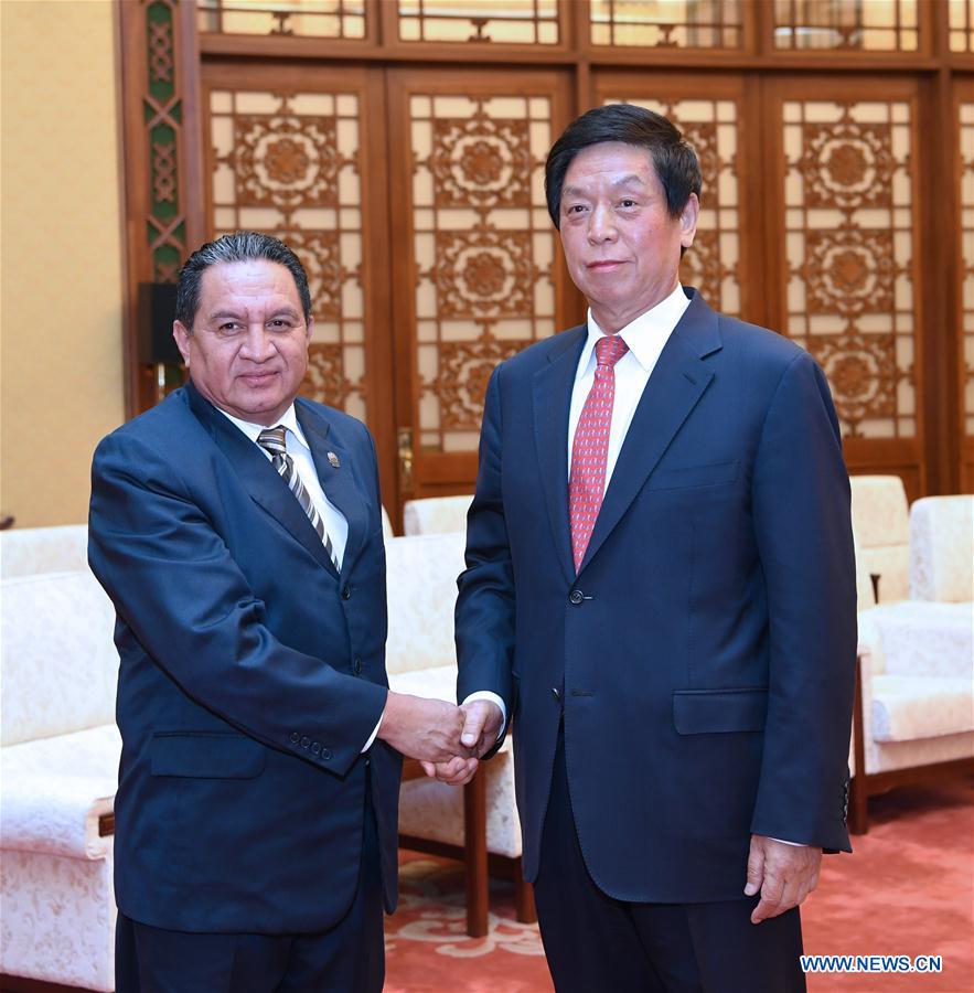 CHINA-BEIJING-LI ZHANSHU-EL SALVADOR-JOSE SERAFIN ORANTES-MEETING (CN)