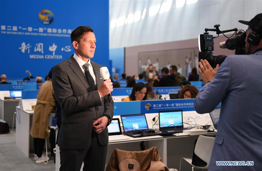 (BRF)CHINA-BEIJING-BELT AND ROAD FORUM-OPENING-JOURNALISTS (CN)