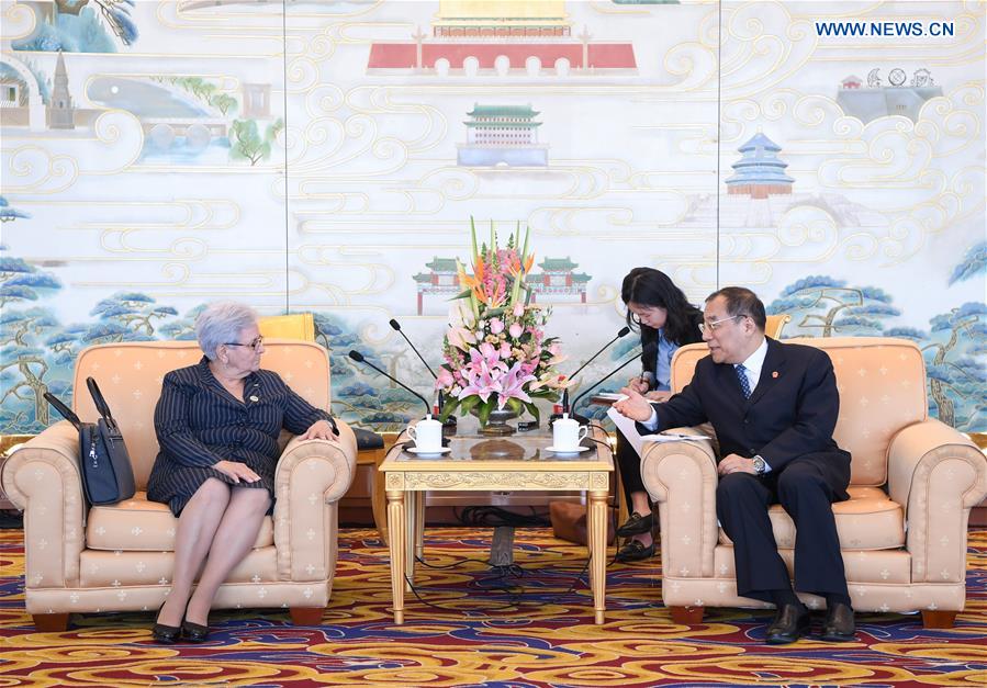 (BRF)CHINA-BEIJING-YANG XIAODU-CUBA-BEJERANO-MEETING (CN)