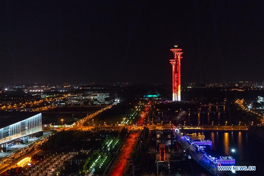 CHINA-BEIJING-LIGHT-NIGHT VIEW (CN)