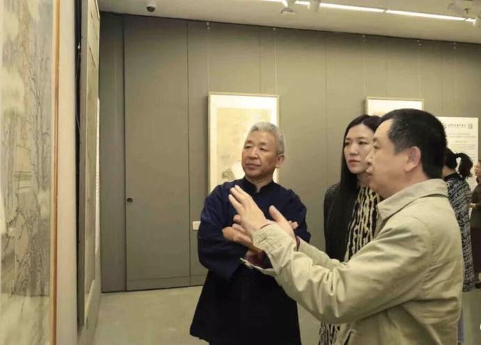 清华大学中国工笔画高端创新人才交流培养平台展览开幕