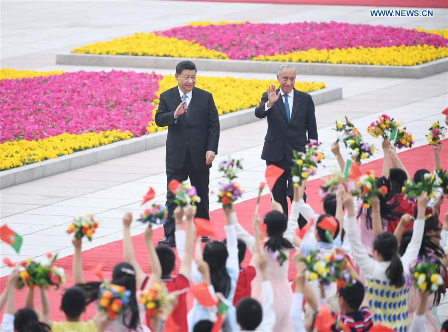 CHINA-BEIJING-XI JINPING-PORTUGUESE PRESIDENT-TALKS (CN)