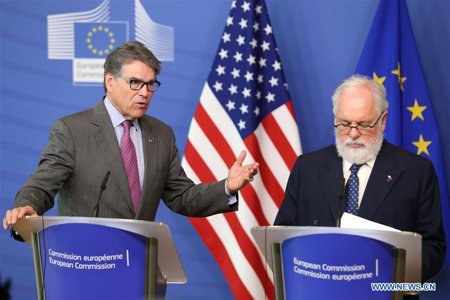 BELGIUM-BRUSSELS-US-EU-ENERGY FORUM