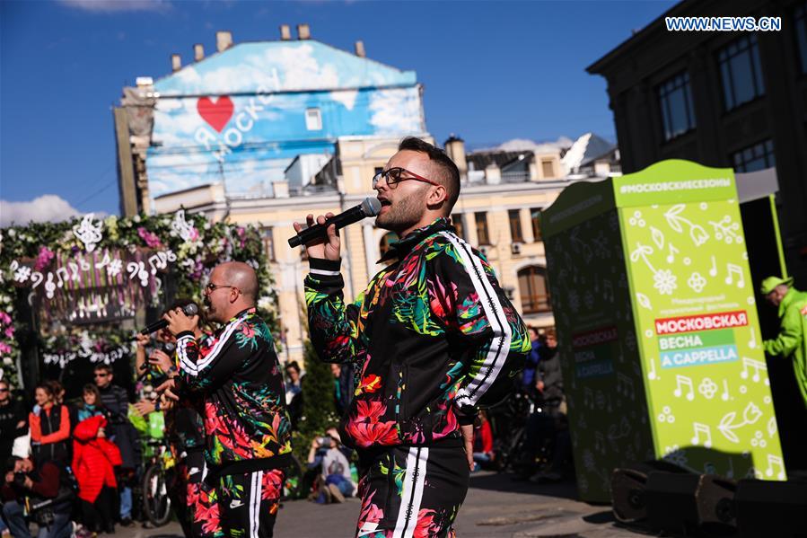 RUSSIA-MOSCOW-SPRING A CAPPELLA FESTIVAL