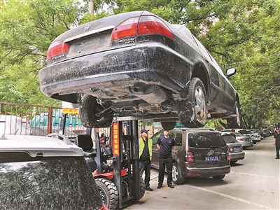 全市“僵尸车”完成清理逾七成