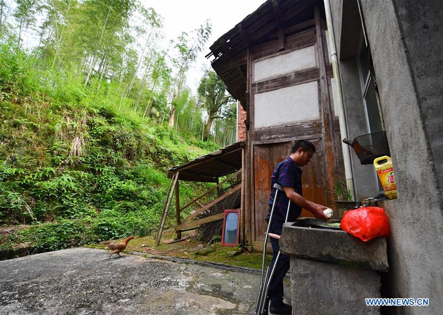 CHINA-JIANGXI-LICHUAN-DISABLED PAINTER (CN)