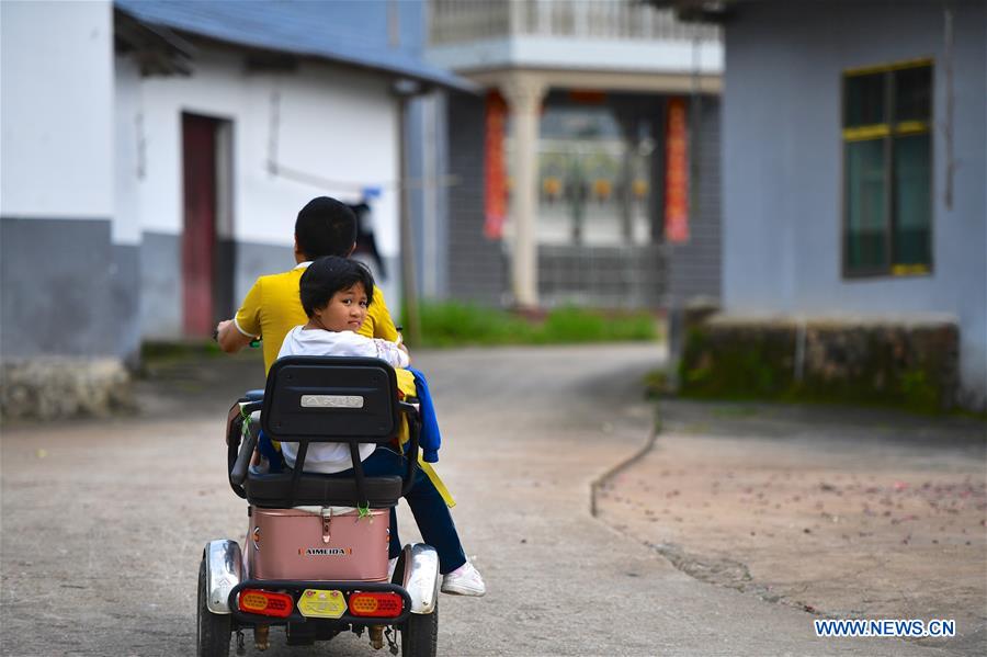 CHINA-JIANGXI-LICHUAN-DISABLED PAINTER (CN)