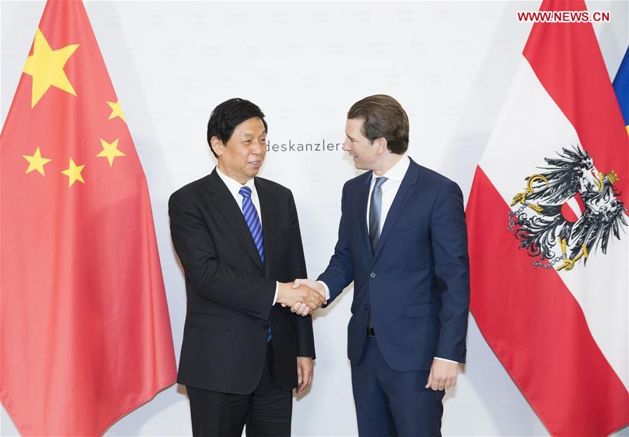 AUSTRIA-VIENNA-LI ZHANSHU-VISIT