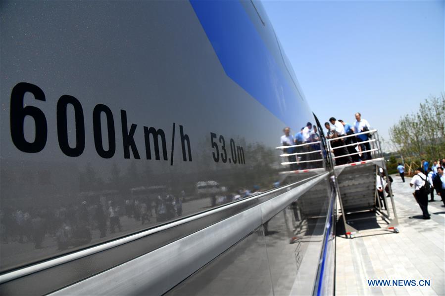 CHINA-SHANDONG-600 KPH MAGLEV TRAIN-PROTOTYPE (CN)