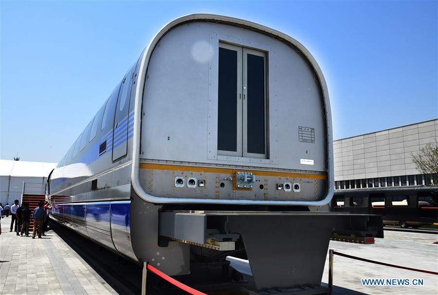 CHINA-SHANDONG-600 KPH MAGLEV TRAIN-PROTOTYPE (CN)