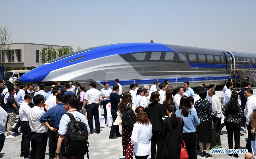 CHINA-SHANDONG-600 KPH MAGLEV TRAIN-PROTOTYPE (CN)