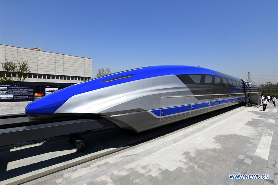 CHINA-SHANDONG-600 KPH MAGLEV TRAIN-PROTOTYPE (CN)