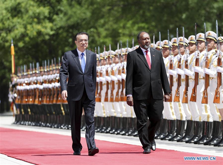 CHINA-BEIJING-LI KEQIANG-VANUATUAN PM-TALKS (CN)