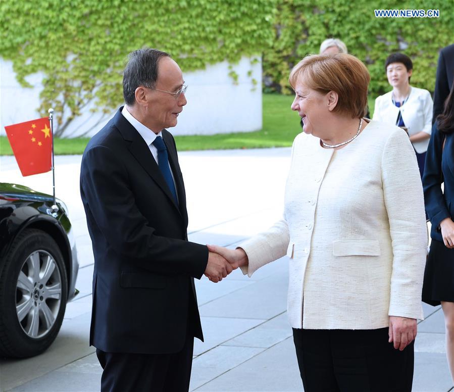 GERMANY-CHINA-WANG QISHAN-VISIT