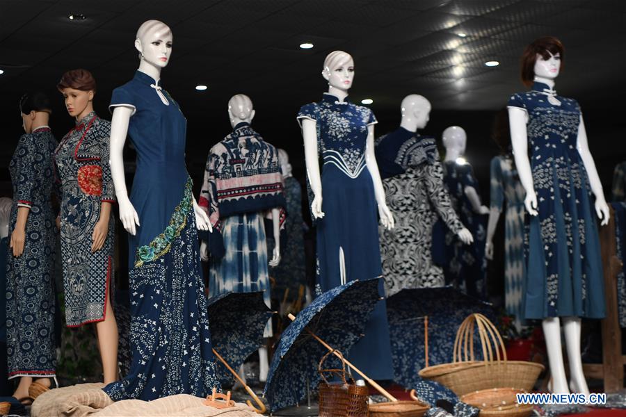 CHINA-HUNAN-SHAOYANG-BATIK CLOTHING-POVERTY ALLEVIATION (CN)