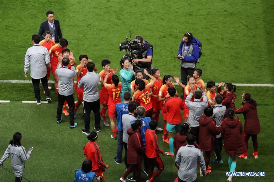 (SP)FRANCE-PARIS-2019 FIFA WOMEN'S WORLD CUP-GROUP B-CHN VS RSA