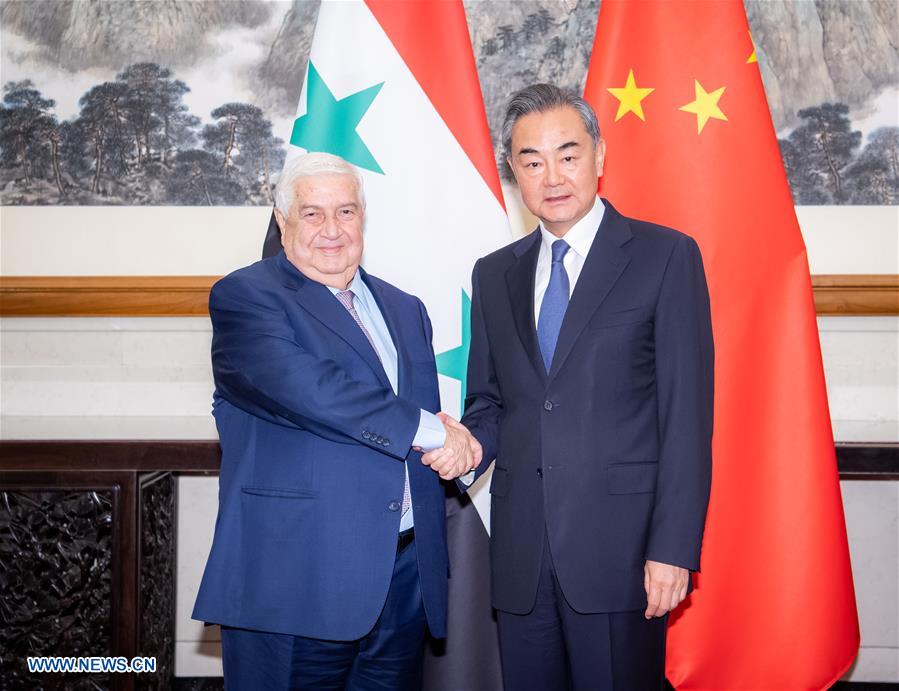 CHINA-BEIJING-WANG YI-SYRIA-MEETING (CN)