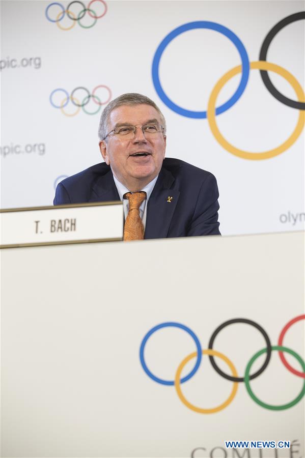 (SP)SWITZERLAND-LAUSANNE-IOC-THOMAS BACH