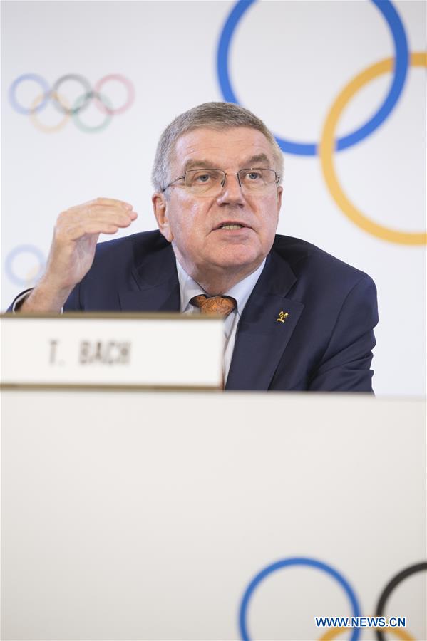 (SP)SWITZERLAND-LAUSANNE-IOC-THOMAS BACH