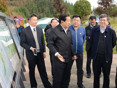 齐续春率队调研重庆石柱康养产业