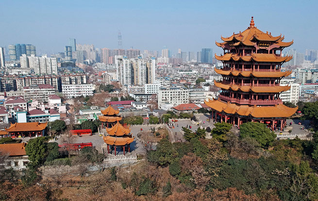 提升武昌古城"颜值" 黄鹤楼俯视线范围将大规模改造