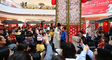 西安：非遺展演迎新春