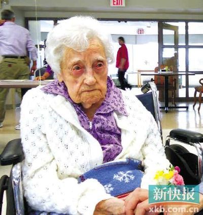 115岁世界最长寿老人在美国离世(图)