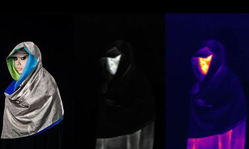 美国艺术家设计出隐形衣 可躲过红外摄像头