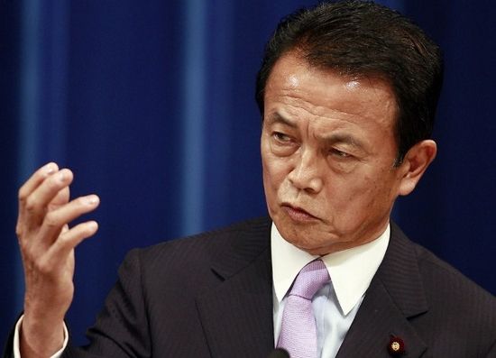 日本"大嘴"麻生太郎失言 称盼老人早死省高额医疗费