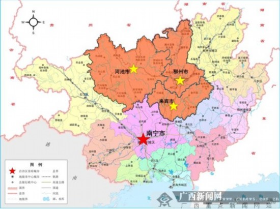 "柳来河"一体化发展启动 打造广西又一重要经济增长极