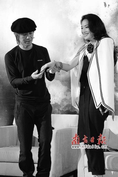 摄《西游降魔篇》将于2月10日上映,昨日该片主创周星驰与舒淇,周秀娜