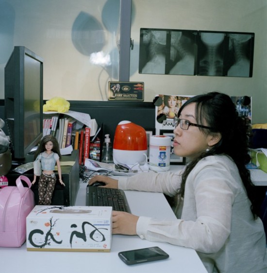 盘点世界各地白领工作瞬间16