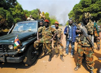 中非叛军占领首都总统出逃 60余中国人等待撤离