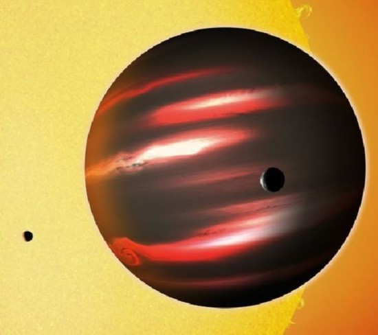 750光年外发现最黑行星:不反光比炭还黑(图)