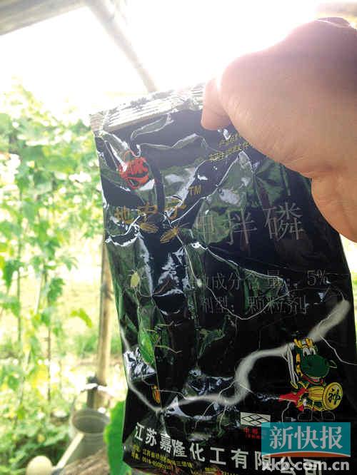 旧患未除添新忧 番禺菜地又惊现新高毒农药"甲拌磷"