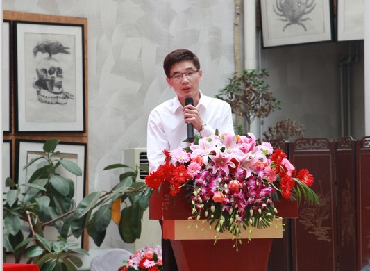 艺先锋集团董事长程龙讲话