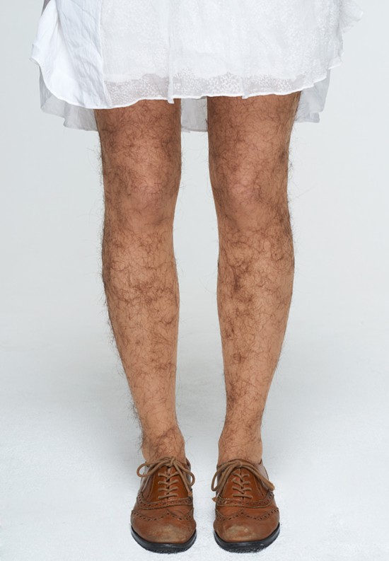 体验男性目光英女孩多场合穿多毛连裤袜图2