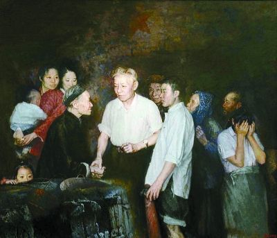 黄兴与华兴会(油画)张庆涛中国工人运动领袖邓中夏(国画)李 宽恰同学