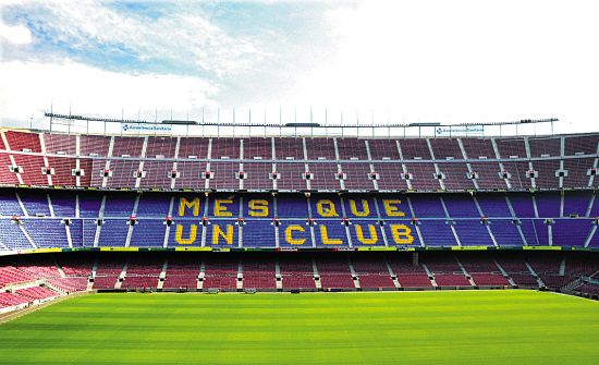 只属於巴萨的巴塞罗那 诺坎普球场朝圣