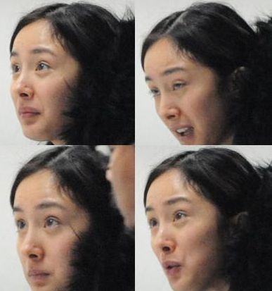 然而摄影师们高超的技术总是让观众们看到美女明星最美的那个角度