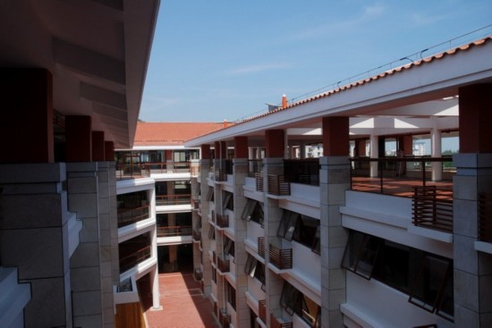 8月5日,记者实地探访了刚刚竣工的厦门大学幼儿园.