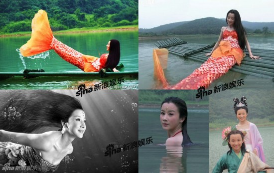 "追鱼传奇"赵丽颖变鲤鱼精 盘点影视剧中鱼美人
