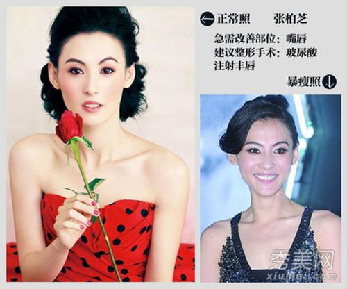 李嘉欣张柏芝ladygaga 女星减肥似干尸【图】