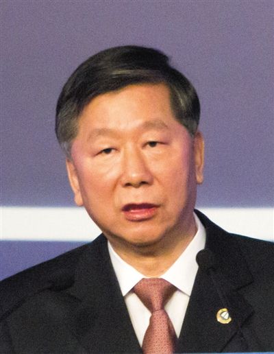 银监会主席尚福林.