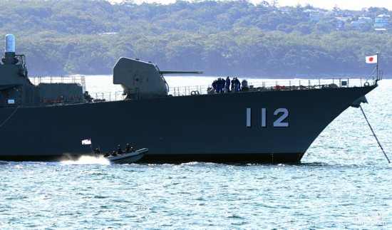 高清:11个国家军舰组成的628特混舰队联合演习