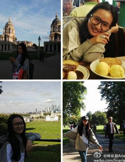 先前己播出完毕,女主角林依晨在台湾过完中秋节后上月21日远赴英国