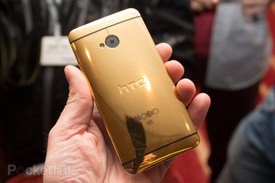 高端耀眼土豪必备 黄金版htc one图赏【4】
