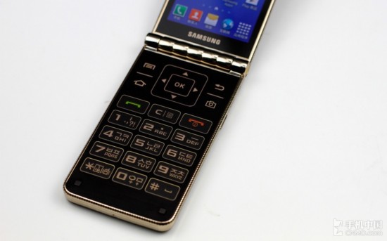 三星跟风土豪金 售价万元galaxy golden开箱评测【51】